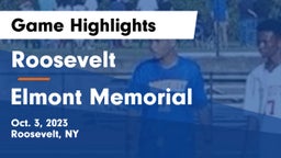 Roosevelt  vs Elmont Memorial  Game Highlights - Oct. 3, 2023