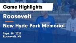 Roosevelt  vs New Hyde Park Memorial  Game Highlights - Sept. 18, 2023