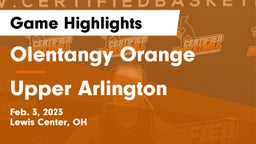 Olentangy Orange  vs Upper Arlington  Game Highlights - Feb. 3, 2023