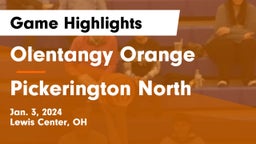 Olentangy Orange  vs Pickerington North  Game Highlights - Jan. 3, 2024