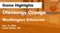 Olentangy Orange  vs Worthington Kilbourne  Game Highlights - Jan. 16, 2024