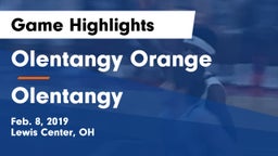 Olentangy Orange  vs Olentangy  Game Highlights - Feb. 8, 2019