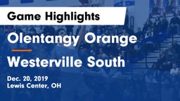 Olentangy Orange  vs Westerville South  Game Highlights - Dec. 20, 2019