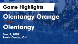 Olentangy Orange  vs Olentangy  Game Highlights - Jan. 3, 2020