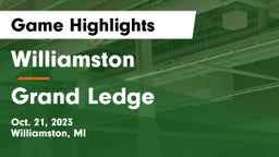 Williamston  vs Grand Ledge  Game Highlights - Oct. 21, 2023