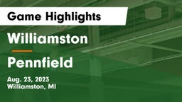 Williamston  vs Pennfield  Game Highlights - Aug. 23, 2023