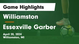 Williamston  vs Essexville Garber Game Highlights - April 20, 2024