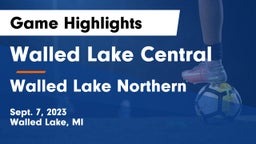 Walled Lake Central  vs Walled Lake Northern  Game Highlights - Sept. 7, 2023