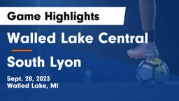 Walled Lake Central  vs South Lyon  Game Highlights - Sept. 28, 2023