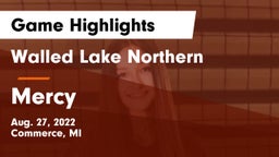 Walled Lake Northern  vs Mercy   Game Highlights - Aug. 27, 2022