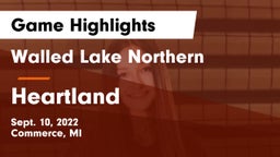 Walled Lake Northern  vs Heartland Game Highlights - Sept. 10, 2022