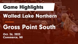 Walled Lake Northern  vs Gross Point South Game Highlights - Oct. 26, 2023