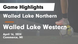 Walled Lake Northern  vs Walled Lake Western  Game Highlights - April 16, 2024