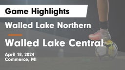 Walled Lake Northern  vs Walled Lake Central  Game Highlights - April 18, 2024