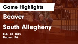 Beaver  vs South Allegheny  Game Highlights - Feb. 20, 2023