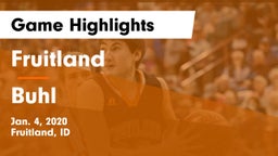 Fruitland  vs Buhl  Game Highlights - Jan. 4, 2020