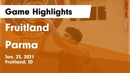 Fruitland  vs Parma  Game Highlights - Jan. 23, 2021