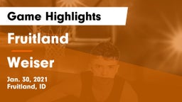 Fruitland  vs Weiser  Game Highlights - Jan. 30, 2021