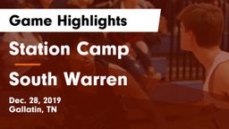 Station Camp vs South Warren  Game Highlights - Dec. 28, 2019