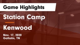 Station Camp vs Kenwood  Game Highlights - Nov. 17, 2020
