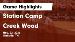 Station Camp  vs Creek Wood  Game Highlights - Nov. 22, 2021