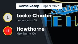 Recap: Locke Charter  vs. Hawthorne  2022