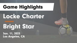 Locke Charter  vs Bright Star  Game Highlights - Jan. 11, 2023