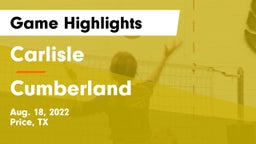 Carlisle  vs Cumberland   Game Highlights - Aug. 18, 2022