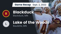 Recap: Blackduck  vs. Lake of the Woods  2022
