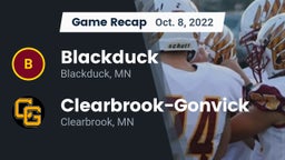 Recap: Blackduck  vs. Clearbrook-Gonvick  2022