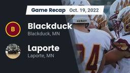 Recap: Blackduck  vs. Laporte  2022