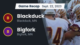 Recap: Blackduck  vs. Bigfork  2023