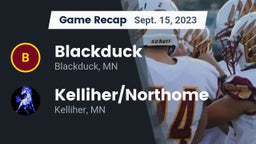 Recap: Blackduck  vs. Kelliher/Northome  2023
