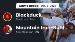 Recap: Blackduck  vs. Mountain Iron-Buhl  2023