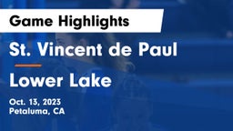 St. Vincent de Paul vs Lower Lake Game Highlights - Oct. 13, 2023