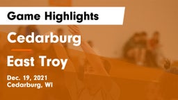 Cedarburg  vs East Troy  Game Highlights - Dec. 19, 2021