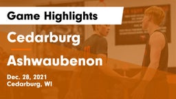 Cedarburg  vs Ashwaubenon  Game Highlights - Dec. 28, 2021