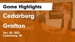 Cedarburg  vs Grafton  Game Highlights - Jan. 28, 2022