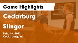 Cedarburg  vs Slinger  Game Highlights - Feb. 18, 2022