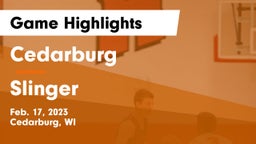 Cedarburg  vs Slinger  Game Highlights - Feb. 17, 2023