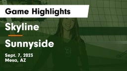 Skyline  vs Sunnyside  Game Highlights - Sept. 7, 2023