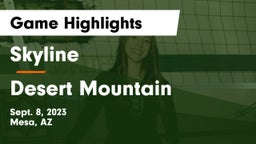 Skyline  vs Desert Mountain  Game Highlights - Sept. 8, 2023