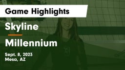 Skyline  vs Millennium   Game Highlights - Sept. 8, 2023