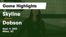 Skyline  vs Dobson  Game Highlights - Sept. 9, 2023