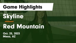 Skyline  vs Red Mountain  Game Highlights - Oct. 25, 2023