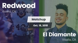 Matchup: Redwood  vs. El Diamante  2018