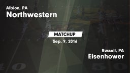 Matchup: Northwestern High vs. Eisenhower  2016
