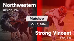 Matchup: Northwestern High vs. Strong Vincent  2016