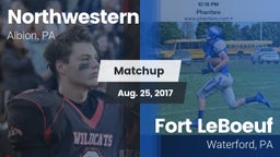 Matchup: Northwestern High vs. Fort LeBoeuf  2017