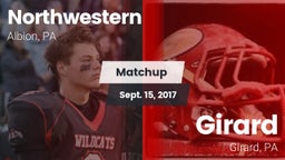 Matchup: Northwestern High vs. Girard  2017